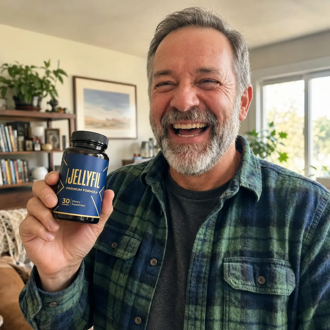 JellyFil Customer Testimonial JellyFil testimonial from a male customer in his sixties